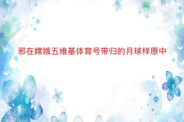 邪在嫦娥五维基体育号带归的月球样原中